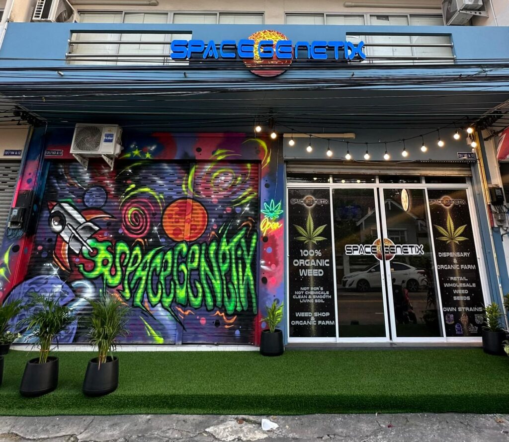 space genetix premium weed dispensary jomtien pattaya